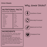 Jowar Sticks Onion Masala, 50g