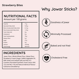 Jowar Strawberry Bites, 100g