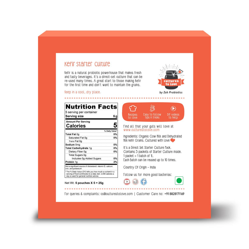 Keﬁr Starter Culture, 25g