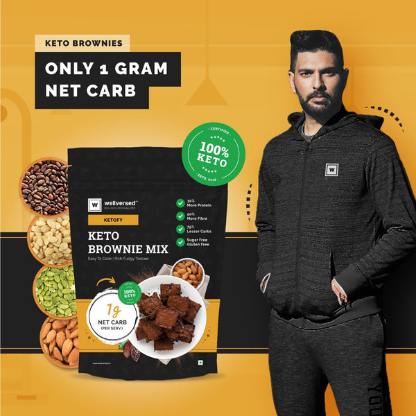 Ketofy - Brownie Mix, 350g