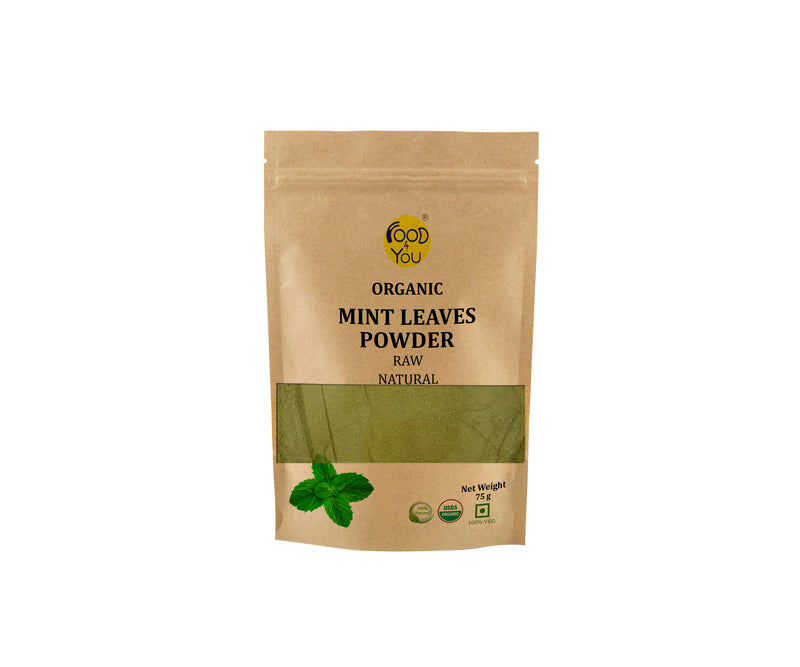 Organic Mint Leaves Powder, 75g