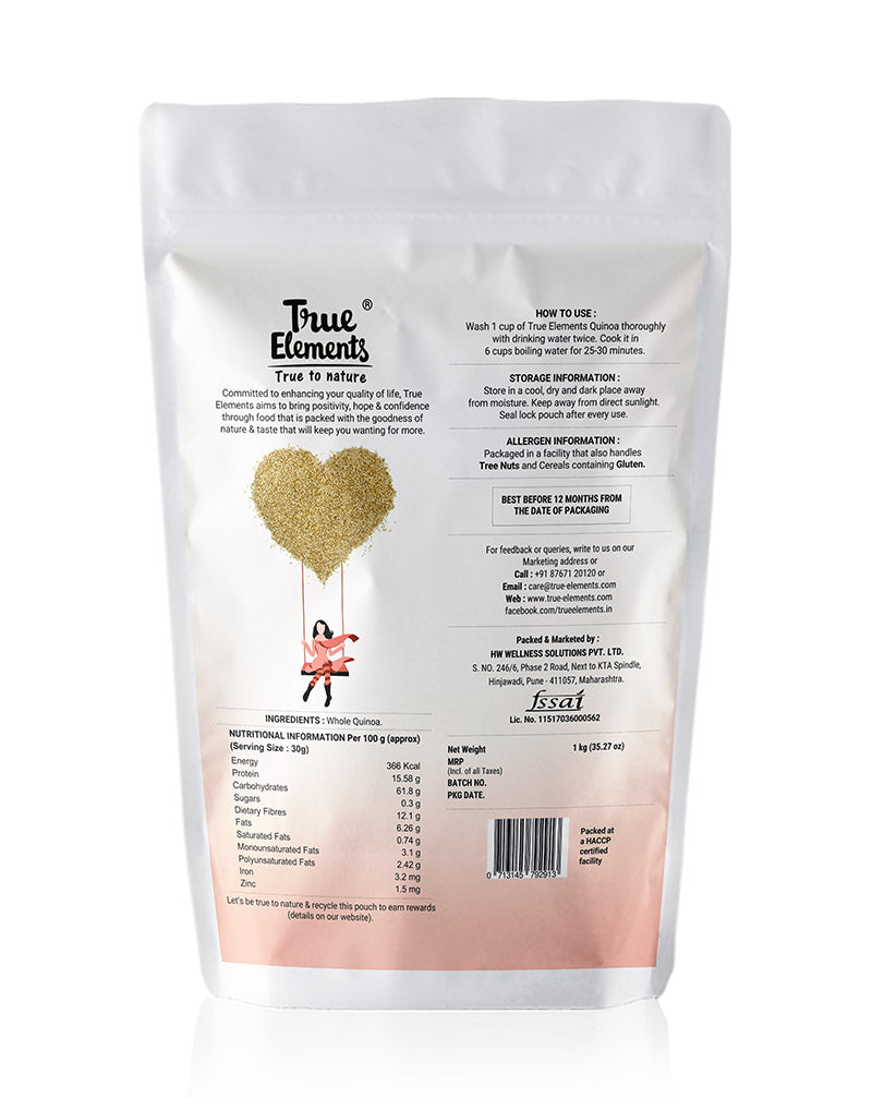 Quinoa Semi Processed, 500g