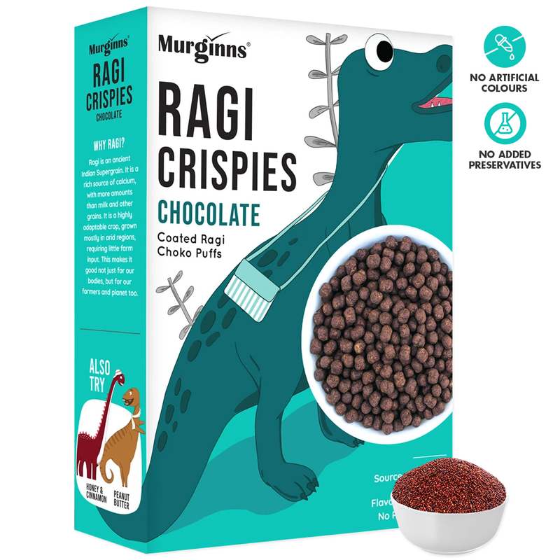 Ragi (Finger Millet) Crispies Chocolate, 300g