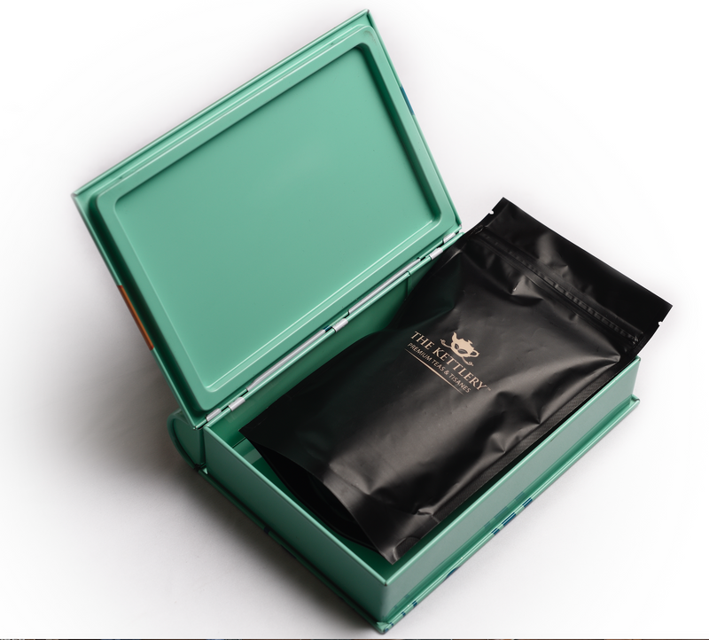 Tea Book Tins