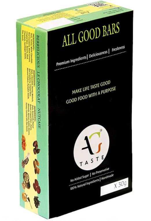 Le Chocolat Energy Bars , 30g (Pack of 12)