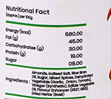 Sriracha Almonds, 175g