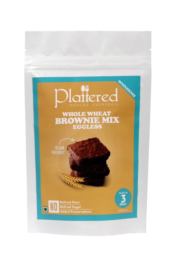 Whole Wheat Brownie Mix, 240g