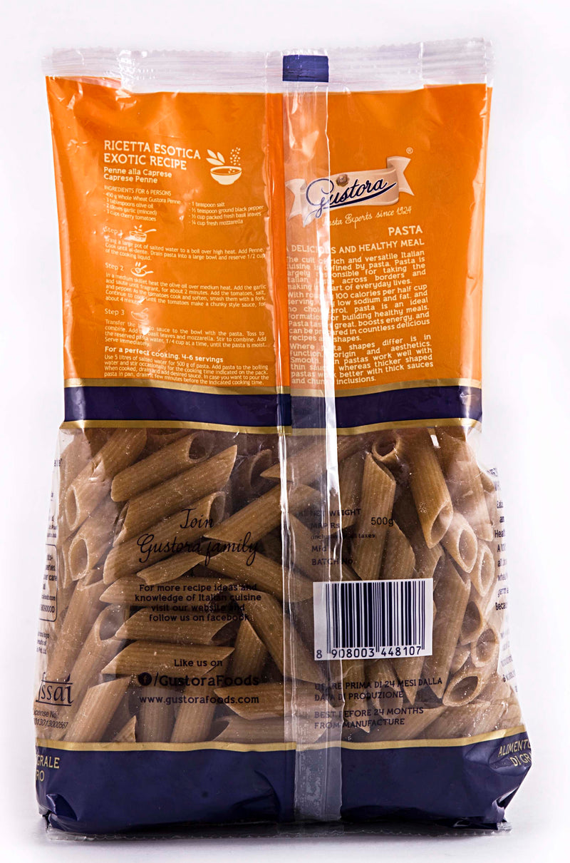 Whole Wheat Penne, 500g