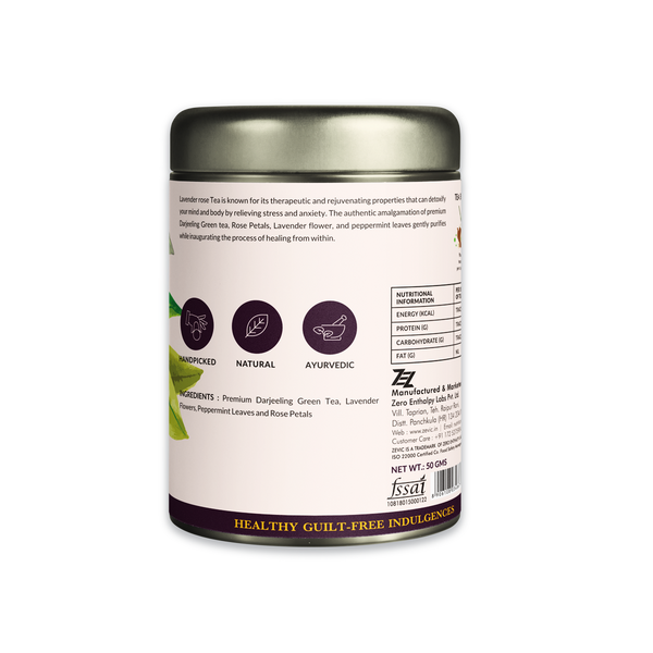 Lavender Rose Herbal Tea, 50g
