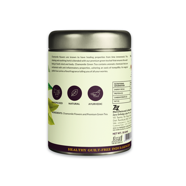 Soothing Chamomile Green Tea, 50g