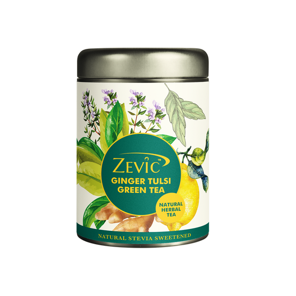 Ginger Tulsi Green Tea, 50 g