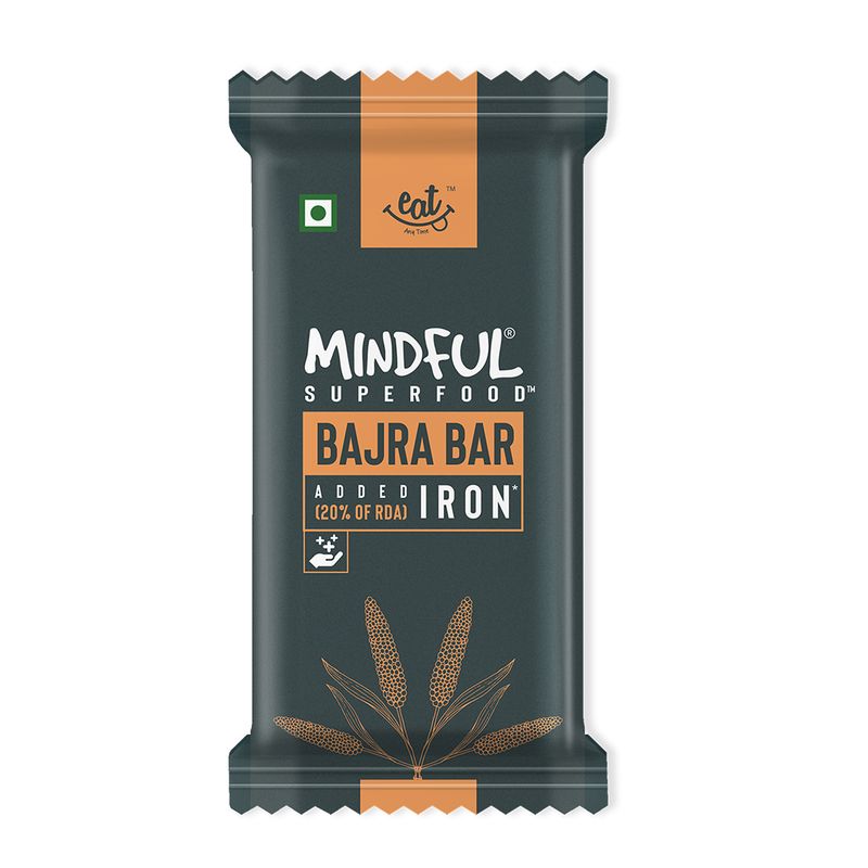 Bajra (Pearl Millet) Millet Snack Bars, 300 g (12 Bars)