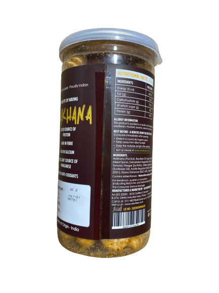 Makhana / Lotus seeds - Sriracha, 65g