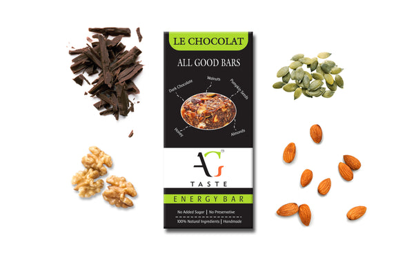Le Chocolat Energy Bar, 30g